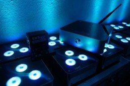 DJ Hannover Falko LED Scheinwerfer Ambientebeleuchtung Raumbeleuchtung Wandlampen Leistung Beispiel Bild Image