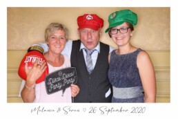 Fotobox Hannover Beispiel Image Bild der Fotoglotze von DJ Falko auf einer Hochzeit im Hardenbergschen Haus_01